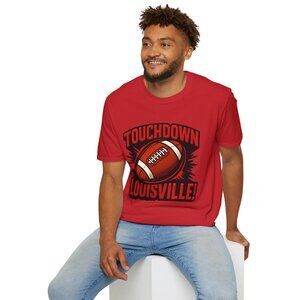 Louisville Football Shirt Touchdown Design Game Day Tshirt